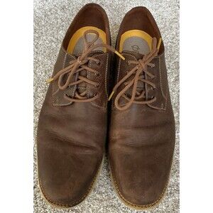 Cole Haan Original Grand Brown Mens Leather Oxfords Shoes Size 12 EUC